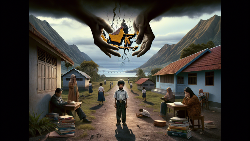 alt_text: Siswa NTT terpuruk, cerminan tantangan serius dalam sistem pendidikan nasional.
