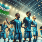 alt_text: Perempat final Piala Asia 2026: Aksi memukau pemain futsal dalam pertandingan sengit.