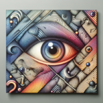 alt_text: Gambar tes buta warna dengan lingkaran warna-warni dan angka tersembunyi di dalamnya.