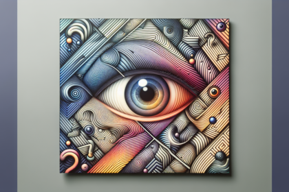 alt_text: Gambar tes buta warna dengan lingkaran warna-warni dan angka tersembunyi di dalamnya.