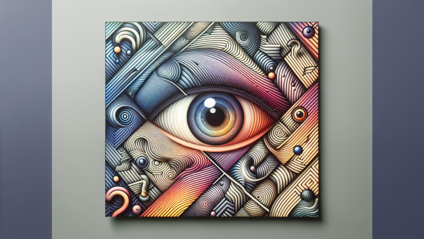 alt_text: Gambar tes buta warna dengan lingkaran warna-warni dan angka tersembunyi di dalamnya.