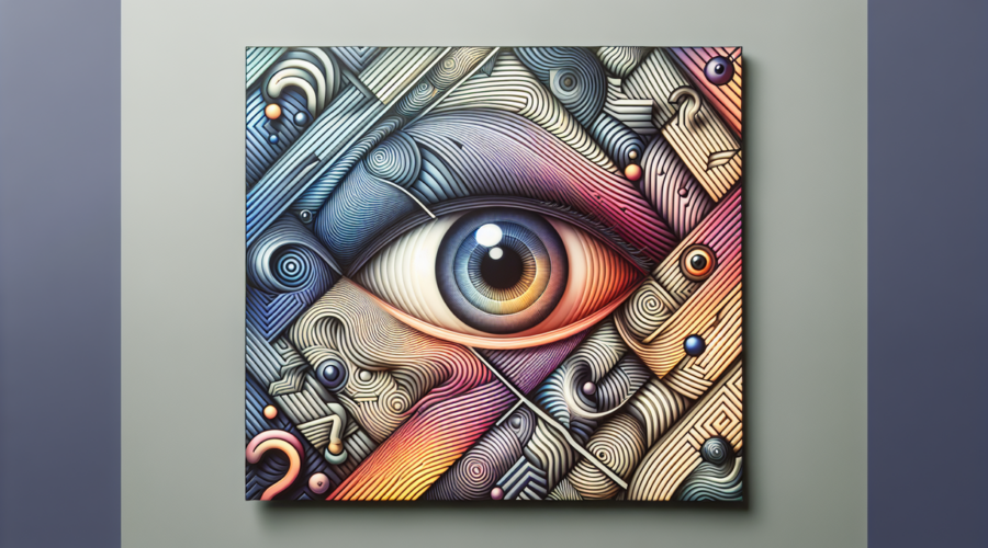 alt_text: Gambar tes buta warna dengan lingkaran warna-warni dan angka tersembunyi di dalamnya.