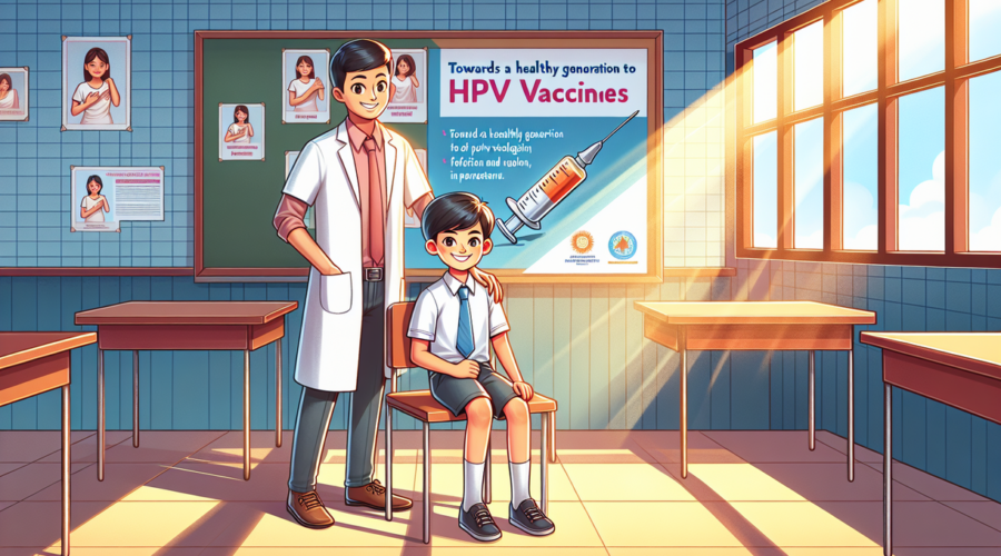 #alt_text Vaksin HPV untuk anak laki-laki usia 11 tahun ke atas, pencegahan dini penyakit terkait HPV.