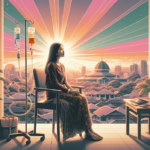 alt_text: Seorang pasien akalasia berjuang dengan selang makan untuk bertahan hidup.