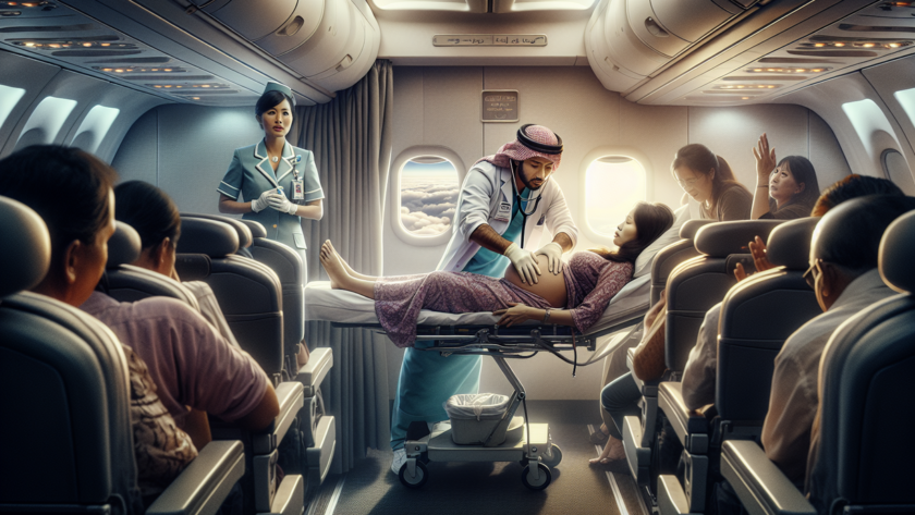 alt_text: Perawat Jember menyelamatkan penumpang di kabin Saudia Airlines. Aksi heroik dan cepat tanggap.