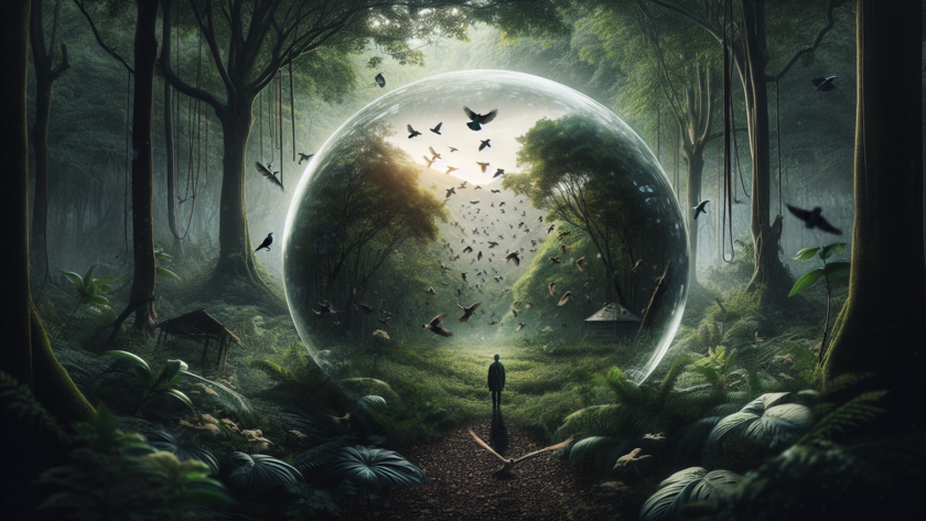 "alt_text": "Kota padat dengan gedung tinggi, pohon dianggap mengganggu dan dihindari penduduk."