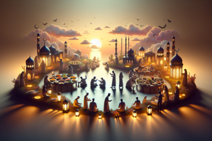 alt_text: Tips memenuhi kebutuhan protein selama puasa, termasuk pilihan makanan tinggi protein.