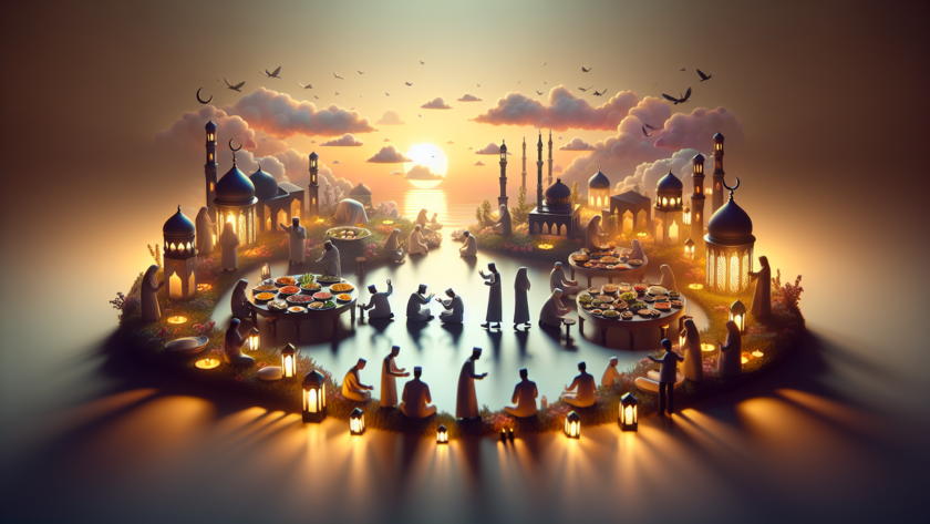 alt_text: Tips memenuhi kebutuhan protein selama puasa, termasuk pilihan makanan tinggi protein.