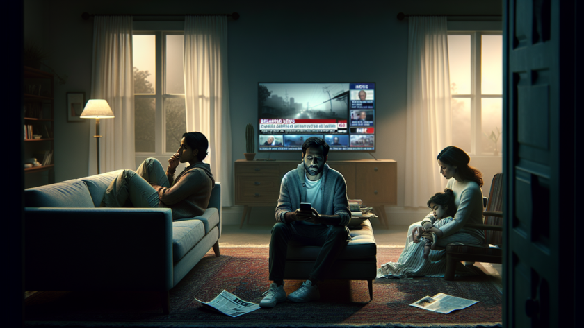 "alt_text":"Ilustrasi dampak berita perang pada kesehatan mental di era informasi berlebihan."