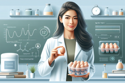 alt_text: Ilustrasi telur dengan pilihan penyimpanan di kulkas atau suhu ruang untuk kesehatan optimal.