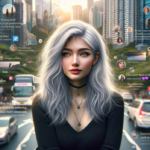 alt_text: Wanita Jakarta Pusat dengan uban alami lebat jadi perhatian warganet.