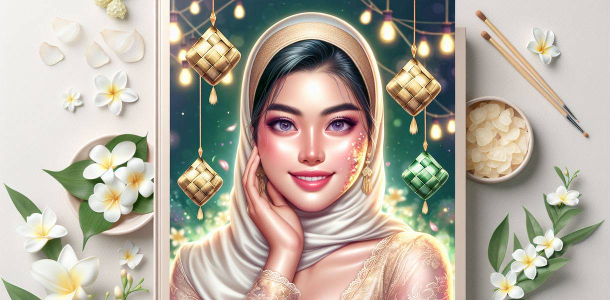 alt_text: Tips kulit glowing saat puasa agar tetap fresh, dengan perawatan dan hidrasi sempurna.