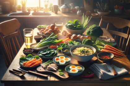 alt_text: "Cara sehat sahur dengan mi instan: tambah sayur, telur, dan protein lainnya untuk nutrisi."