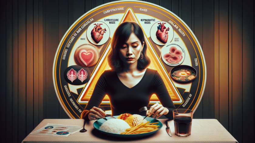 alt_text: Seblak dan kista, mitos serta fakta kesehatan reproduksi dibahas secara ringkas.