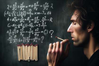 alt_text: Sebuah tes logika dengan trik korek api yang menantang kecerdasan.