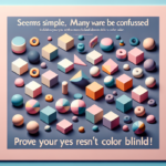 alt_text: "Gambar tes mata buta warna dengan pola acak, ajak cari benda tersembunyi."