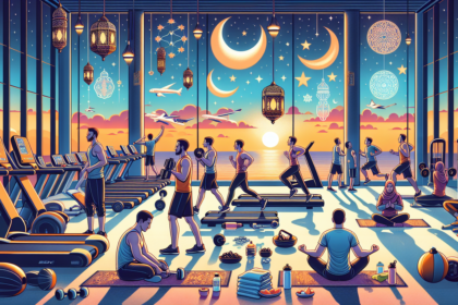 "alt_text": "Tips Puasa: Ngegym saat Ramadan, pilih waktu sebelum berbuka untuk hasil optimal."