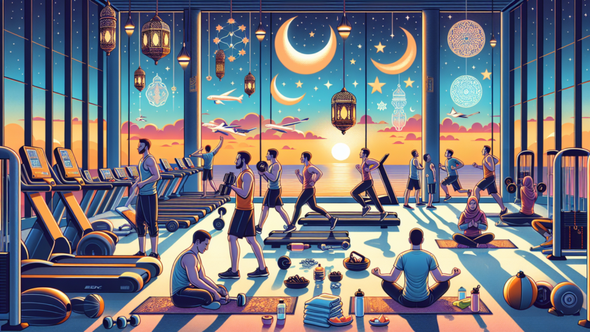 "alt_text": "Tips Puasa: Ngegym saat Ramadan, pilih waktu sebelum berbuka untuk hasil optimal."