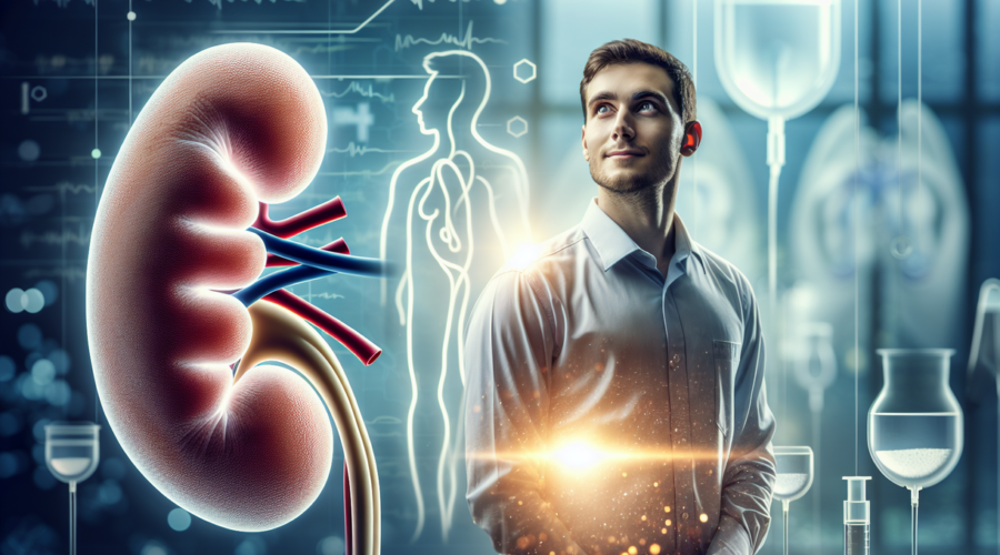 alt_text: Ilustrasi transplantasi ginjal babi ke manusia sebagai inovasi medis untuk menyelamatkan nyawa.