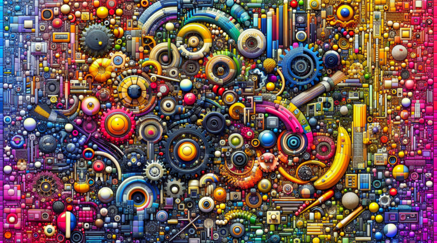 alt_text: Teka-teki visual untuk menguji ketajaman penglihatan terhadap warna.