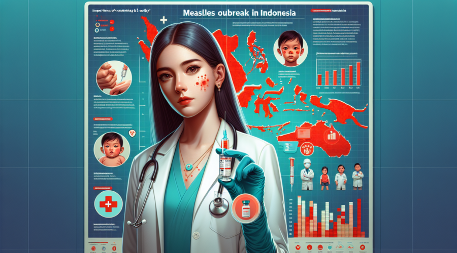 "alt_text": "Poster waspada campak: peningkatan kasus, gejala campak, dan langkah pencegahan efektif."