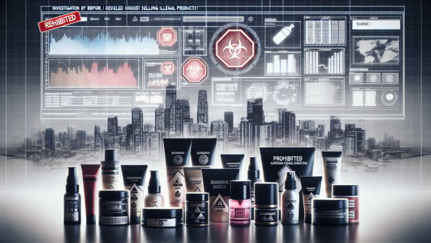 alt_text: Peringatan bahaya kosmetik ilegal: hasil cepat tapi berisiko permanen bagi kesehatan.