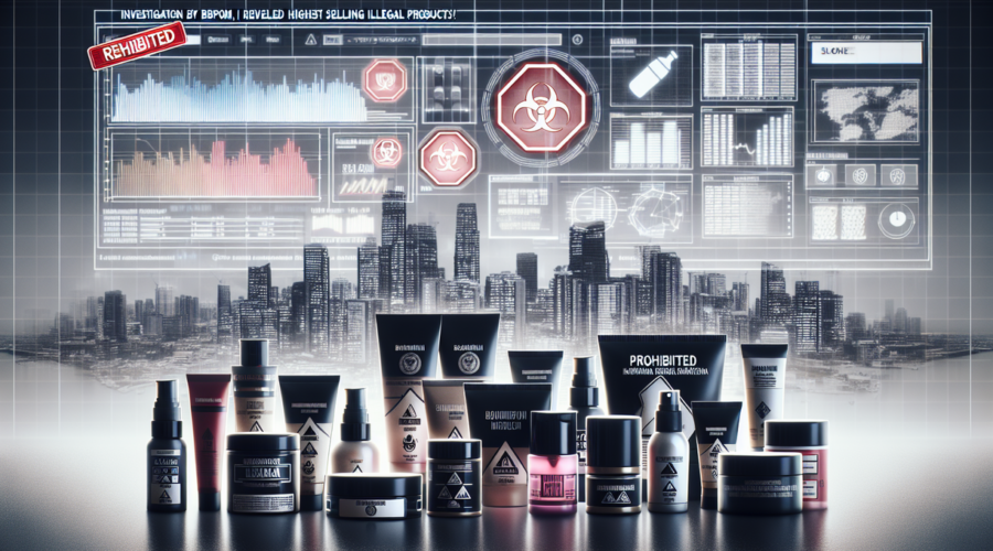 alt_text: Peringatan bahaya kosmetik ilegal: hasil cepat tapi berisiko permanen bagi kesehatan.