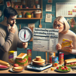 alt_text: Panduan membedakan informasi nutrisi per sajian dan per kemasan pada label makanan.