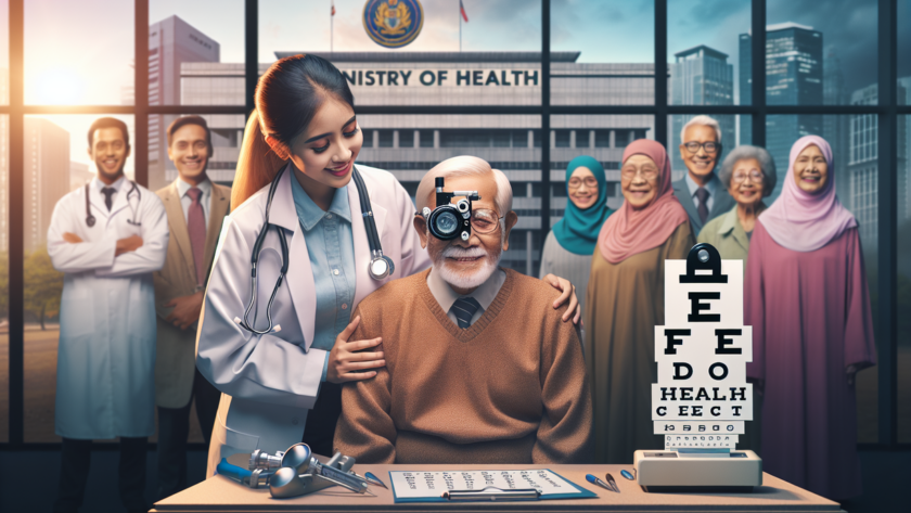 alt_text: CKG perluas program skrining katarak, membantu menyelamatkan penglihatan masyarakat.