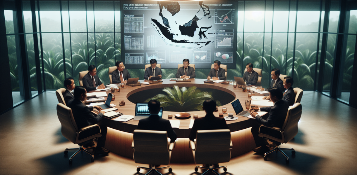 **alt_text:** Dialog bisnis di tepi sungai, fokus pada kebijakan pajak air dan dampaknya.