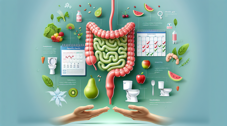 alt_text: Layar menampilkan analisis AI untuk kesehatan pencernaan berdasarkan data BAB.