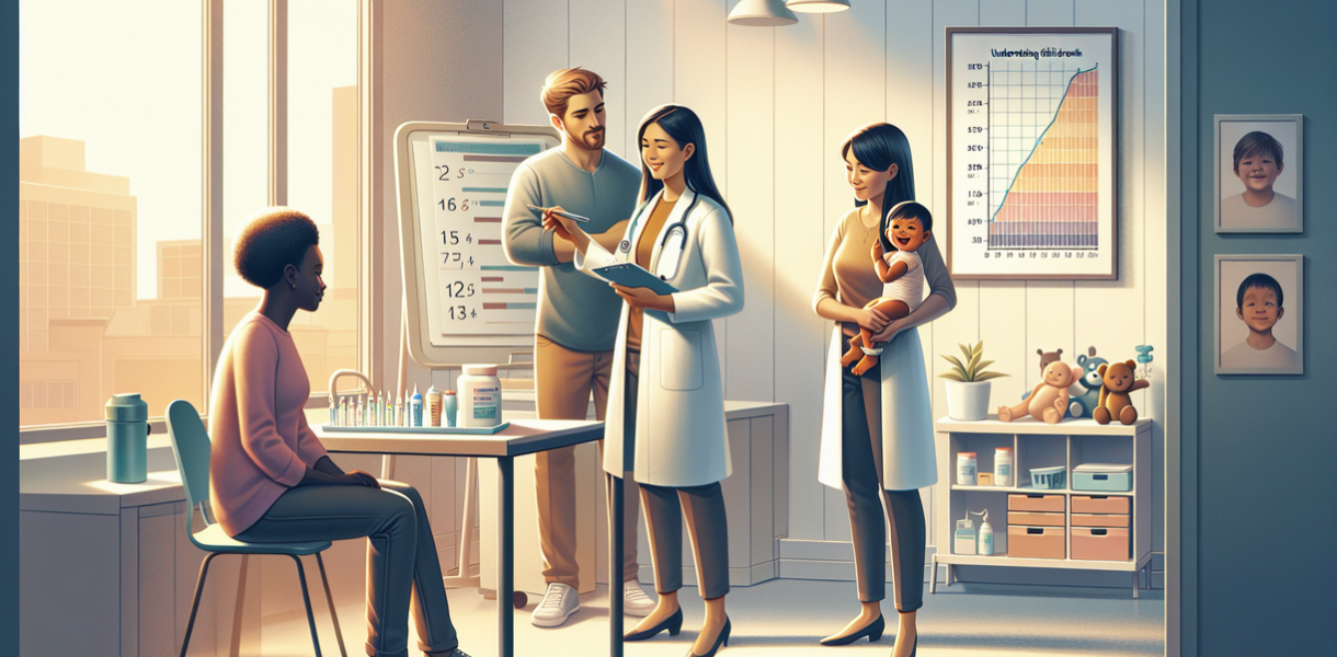 alt_text: Grafik kurva tinggi badan anak, menunjukkan deteksi dini masalah pertumbuhan.