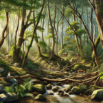 alt_text: Gambar asah otak menantang mencari hewan tersembunyi di balik pola yang rumit.