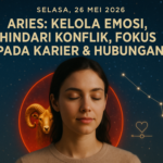 alt_text: "Zodiak Aries 26 Mei 2026: Perubahan besar dan emosi kuat, memengaruhi kehidupan."