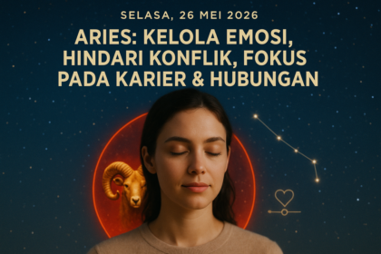 alt_text: "Zodiak Aries 26 Mei 2026: Perubahan besar dan emosi kuat, memengaruhi kehidupan."