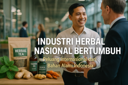 Ekspor herbal Indonesia terkenal secara global, menarik perhatian pasar internasional.
