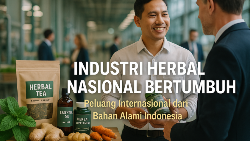 Ekspor herbal Indonesia terkenal secara global, menarik perhatian pasar internasional.