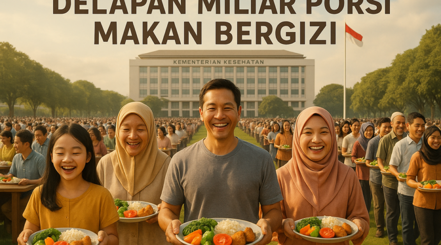 alt_text: "Promosi makanan bergizi gratis memicu perubahan di meja makan Indonesia."