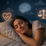 alt_text: "Infografis tidur ideal berdasarkan usia: bayi, anak, remaja, dewasa."