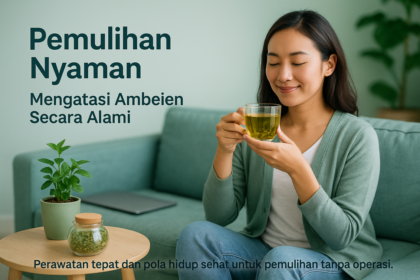 alt_text: Panduan perawatan ambeien dengan fokus pada perubahan gaya hidup sehat.