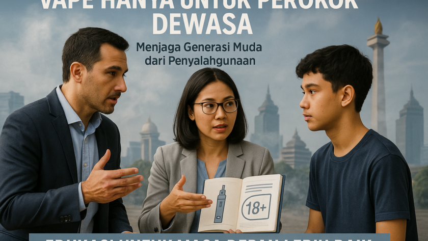 "alt_text": "Vape, alat modern yang menggoda, jangan sampai jatuh ke dalam kecanduan seperti meja poker."