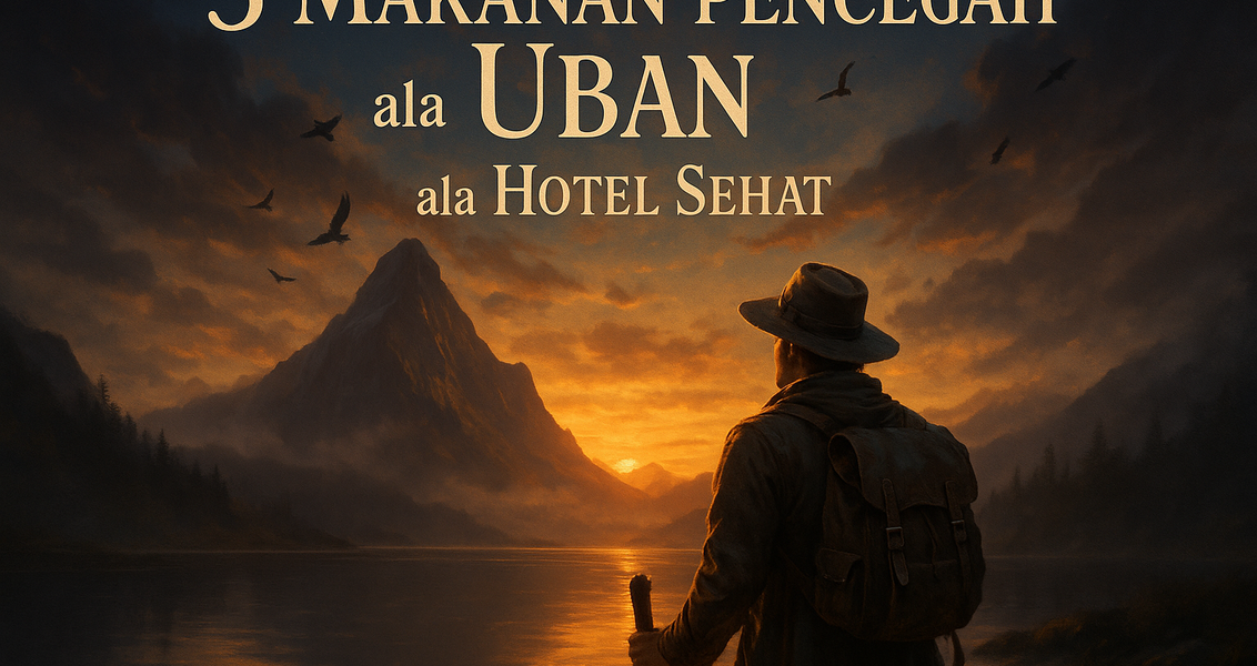 alt_text: Lima makanan sehat ala hotel untuk mencegah uban lebih dini.