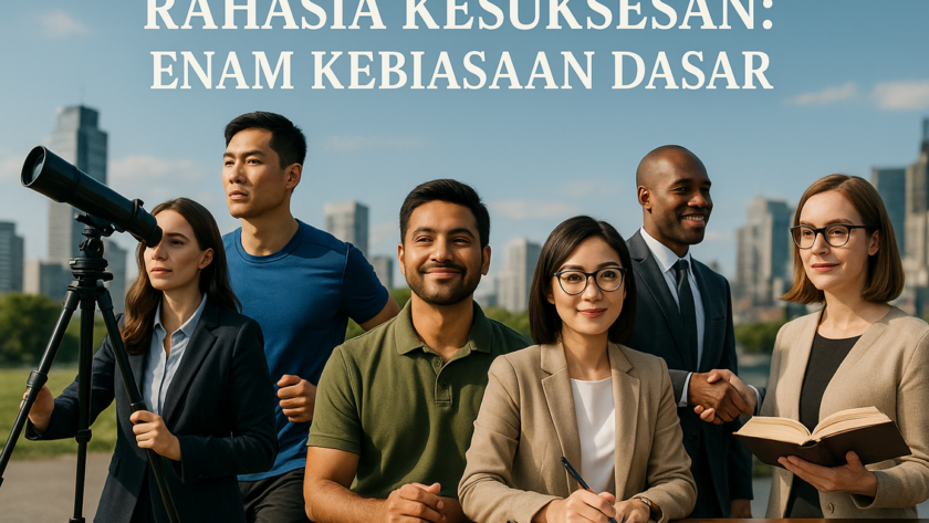 alt_text: "Enam kebiasaan harian orang sukses untuk menjaga konsistensi dan produktivitas."