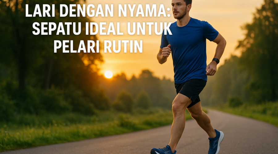 5 sepatu lari lokal yang empuk untuk kenyamanan berlari setiap hari.