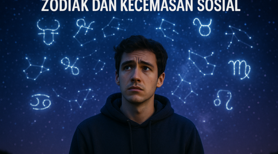 "5 Zodiak introver: Lebih nyaman sendiri, sering canggung di keramaian."