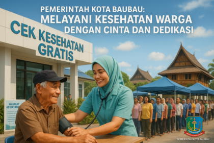 Baubau berkomitmen mewujudkan layanan kesehatan daerah gratis bagi masyarakat.