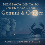 Gemini & Cancer 17 Sep 2026: Gemini dapat kejutan, Cancer fokus pada kesehatan.