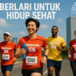 Rona Sehat 10K di Tangerang: Lomba lari untuk kesehatan dan hidup berkualitas, lengkap dengan proteksi.