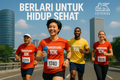 Rona Sehat 10K di Tangerang: Lomba lari untuk kesehatan dan hidup berkualitas, lengkap dengan proteksi.