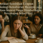 "9 tanda kesabaran menipis: gelisah, mudah marah, sulit konsentrasi, dan lainnya."